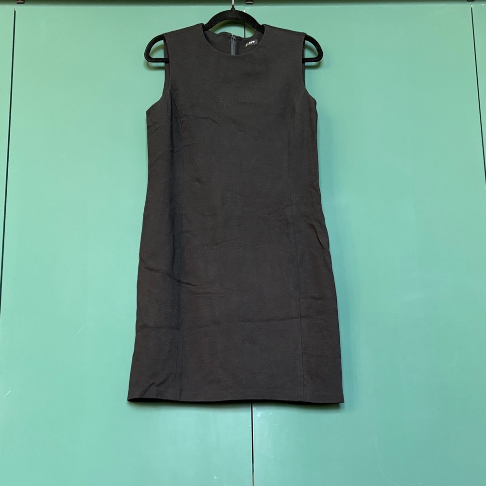 J. Crew Classic Black Mini Dress